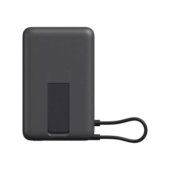 Xiaomi magnētiskais power bank 10000 ar iebūvētu | 10000 mAh | pelēks