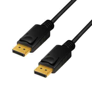 Logilink | DisplayPort kabelis | CV0119 | DP spraudnis | DP spraudnis | DP uz DP | 1 m