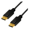 Logilink | DisplayPort kabelis | CV0119 | DP spraudnis | DP spraudnis | DP uz DP | 1 m
