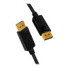 Logilink | DisplayPort kabelis | CV0119 | DP spraudnis | DP spraudnis | DP uz DP | 1 m
