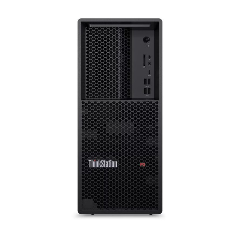 Lenovo ThinkStation | P3 G2 | Desktop | Tower | Intel Core Ultra 9 | 285K | Iekšējā atmiņa 32 (2x16GB) GB | UDIMM DDR5 | Cietā diska ietilpība 1000 GB | Intel Graphics | Tastatūras valoda English | Windows 11 Pro
