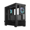 Fractal Design | Pop Mini Air RGB | Sānu logs | Melns TG Clear Tint | mATX, Mini ITX | ATX