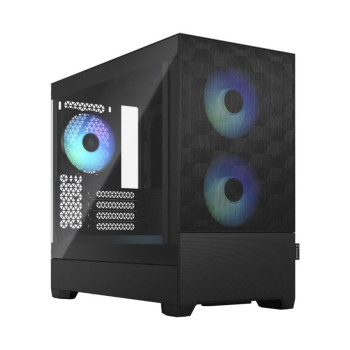 Fractal Design | Pop Mini Air RGB | Sānu logs | Melns TG Clear Tint | mATX, Mini ITX | ATX