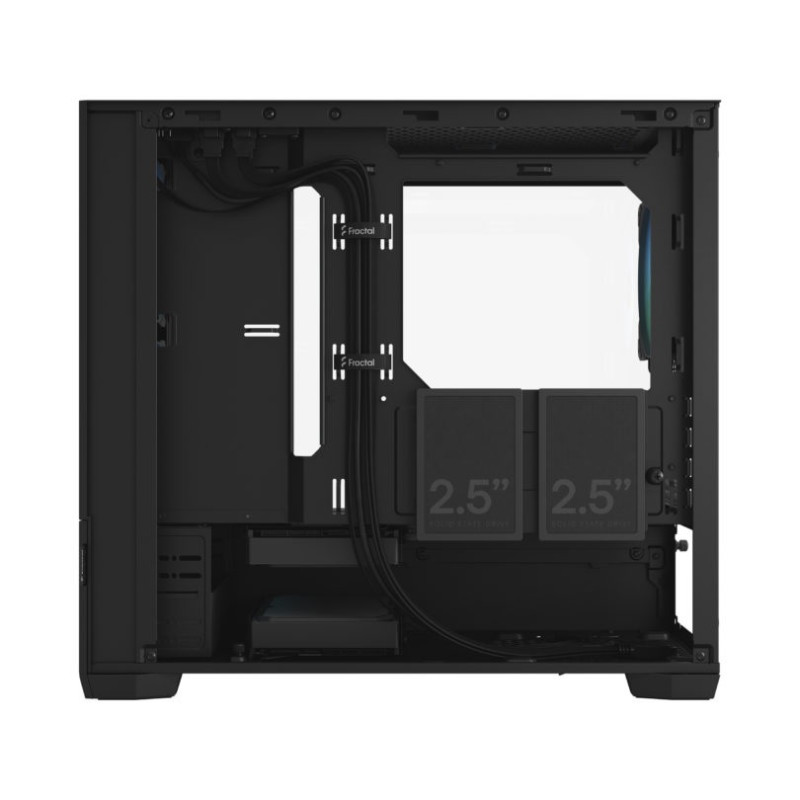 Fractal Design | Pop Mini Air RGB | Sānu logs | Melns TG Clear Tint | mATX, Mini ITX | ATX