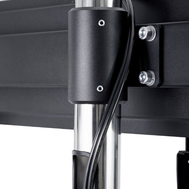 EDBAK | TR18 | Trolleys & Stands | 60-98 " | Maximum weight (capacity) 80 kg | Black
