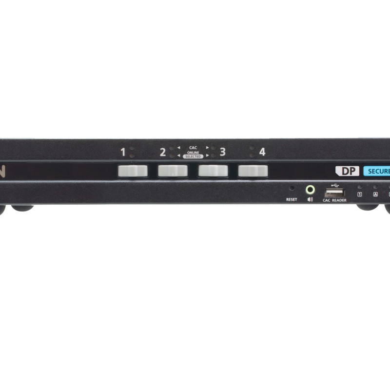 Aten | 4P USB DP Single Display PP4 Secure KVM (CAC) | CS1184DP4C