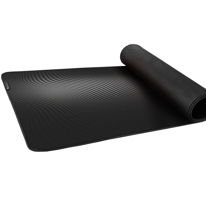 Genesis | Carbon 500 Ultra Wave | Peles paliktnis | 450 x 1100 x 2.5 mm | Melns