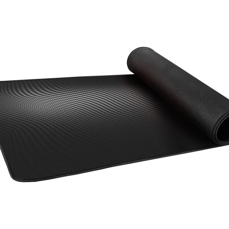 Genesis | Carbon 500 Ultra Wave | Peles paliktnis | 450 x 1100 x 2.5 mm | Melns