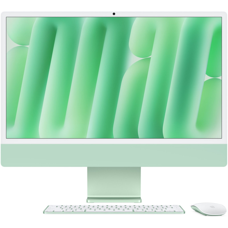 Apple iMac 24” 4.5K Retina, Apple M4 10C CPU, 10C GPU/16GB/256GB SSD/Zaļš/RUS | Apple