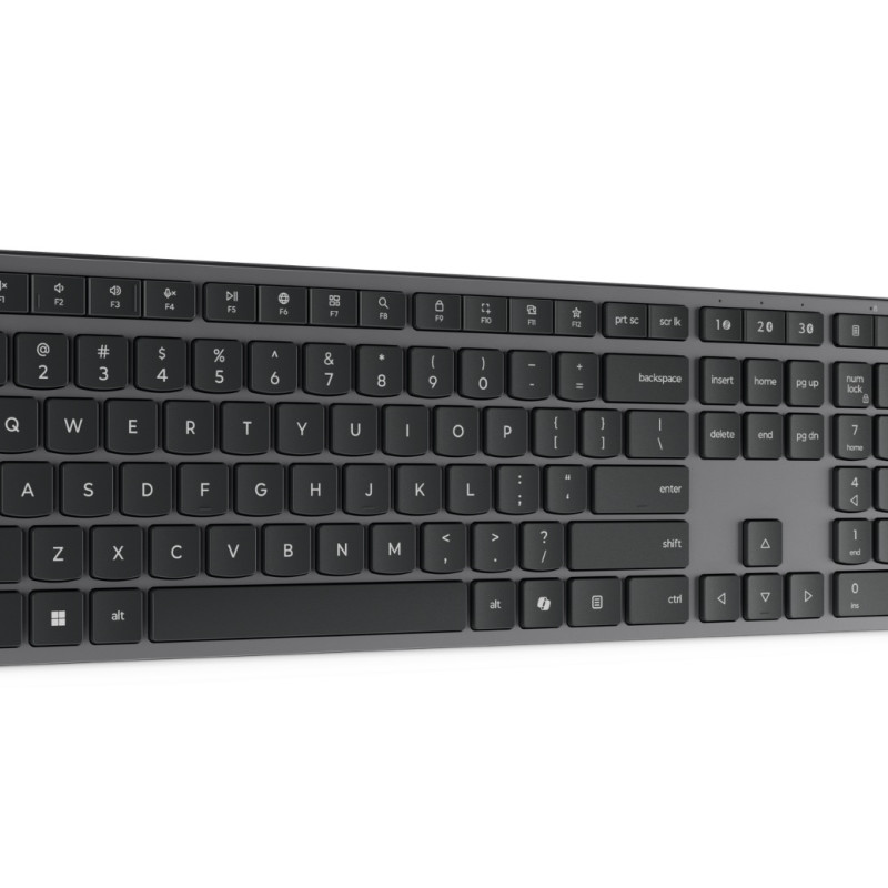 Lenovo 700 Modern Multi-Device bezvadu tastatūra — US English | Tastatūra | Bezvadu | Bluetooth | US English | Luna Grey