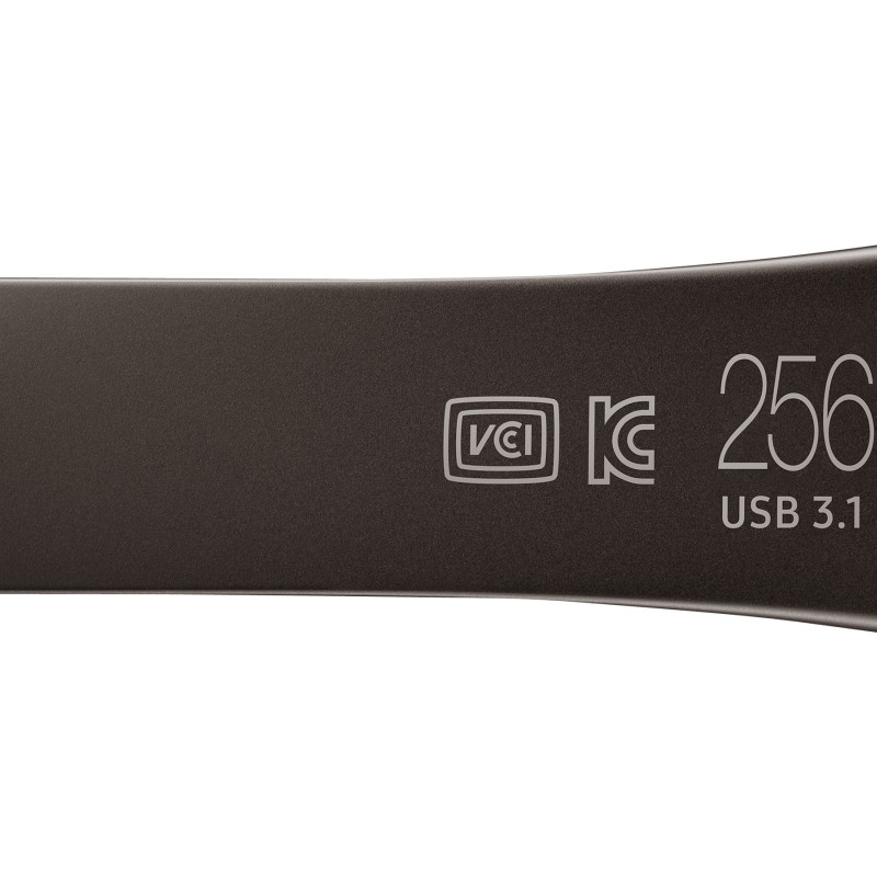Samsung | BAR Plus | MUF-256BE4/APC | 256 GB | USB 3.1 | Grey