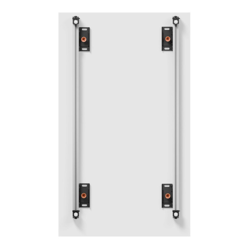 EDBAK ULS1500 universāla LED sistēma 1 skapim 500 mm | Melna