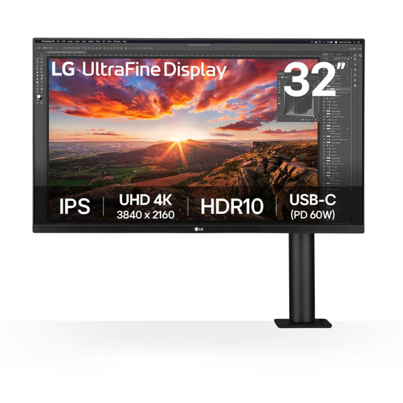 LG | 32UN880K-B | 32 " | IPS | 16:9 | 60 Hz | 5 ms | 3840 x 2160 pixels | 350 cd/m² | HDMI ports quantity 2
