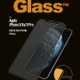PanzerGlass | P2666 | Ekrāna aizsargstikls | Apple | iPhone X/Xs/11 Pro | Tempered glass | Melns | Konfidencialitātes filtrs; Pilna rāmja pārklājums; Anti-shatter film (turu stiklu kopā un aizsargā pret stikla šķembām bojājuma gadījumā); Case Friendly – saderīgs ar visiem maciņiem; Anti-glare pārklājums (mazina gaismas atstarošanos); Zilās gaismas samazināšana; Vienkārša uzstādīšana ar pilnu līmi; Oleofobisks slānis (antibakteriāls + pret pirkstu nospiedumiem); 100% skāriena saglabāšana; Saglabā