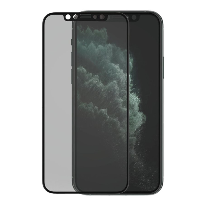 PanzerGlass | P2666 | Ekrāna aizsargstikls | Apple | iPhone X/Xs/11 Pro | Tempered glass | Melns | Konfidencialitātes filtrs; Pilna rāmja pārklājums; Anti-shatter film (turu stiklu kopā un aizsargā pret stikla šķembām bojājuma gadījumā); Case Friendly – saderīgs ar visiem maciņiem; Anti-glare pārklājums (mazina gaismas atstarošanos); Zilās gaismas samazināšana; Vienkārša uzstādīšana ar pilnu līmi; Oleofobisks slānis (antibakteriāls + pret pirkstu nospiedumiem); 100% skāriena saglabāšana; Saglabā