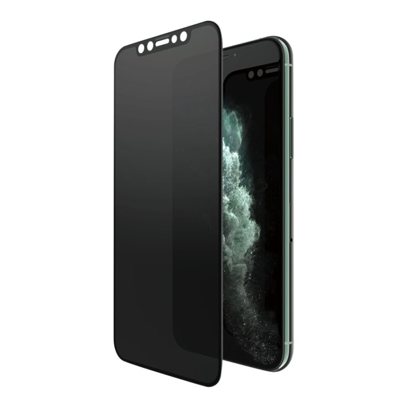 PanzerGlass | P2666 | Ekrāna aizsargstikls | Apple | iPhone X/Xs/11 Pro | Tempered glass | Melns | Konfidencialitātes filtrs; Pilna rāmja pārklājums; Anti-shatter film (turu stiklu kopā un aizsargā pret stikla šķembām bojājuma gadījumā); Case Friendly – saderīgs ar visiem maciņiem; Anti-glare pārklājums (mazina gaismas atstarošanos); Zilās gaismas samazināšana; Vienkārša uzstādīšana ar pilnu līmi; Oleofobisks slānis (antibakteriāls + pret pirkstu nospiedumiem); 100% skāriena saglabāšana; Saglabā