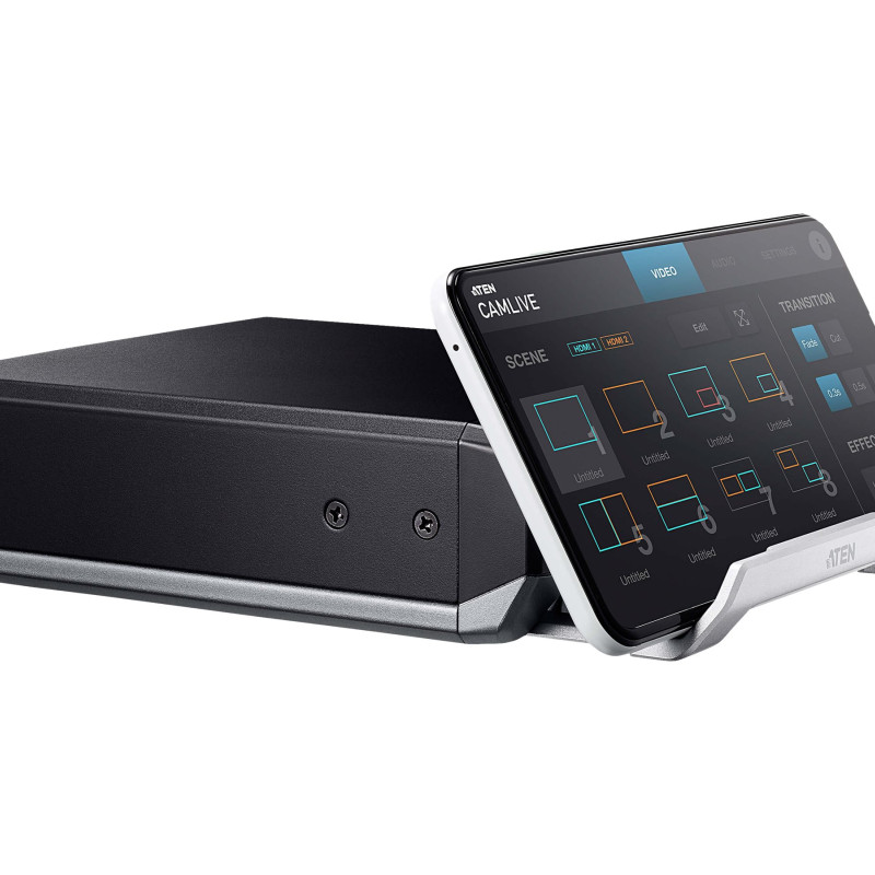 Aten | Dual HDMI uz USB-C UVC video uztvere | Camlive Pro