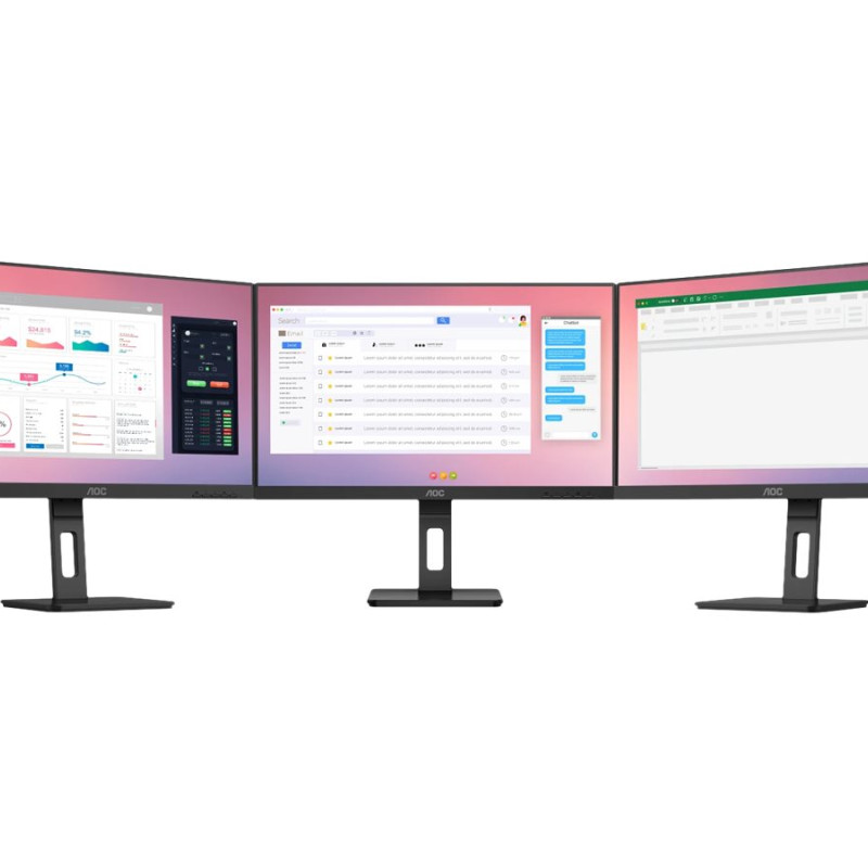 AOC | Q27P3CV | 27 " | IPS | 100 Hz | 4 ms | 2560 x 1440 pixels | 350 cd/m² | HDMI ports quantity 2 | Black