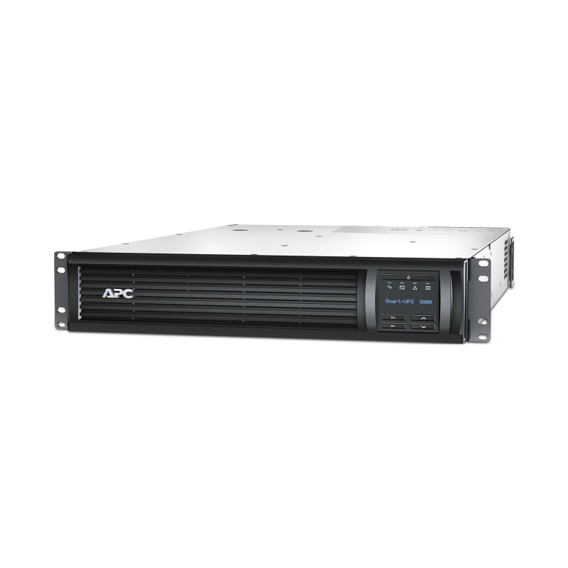 Schneider Electric Smart-UPS, 2U skapis, SmartConnect ports + SmartSlot, AVR, LCD | SMT3000RMI2UC | 3000 VA | 2700 W
