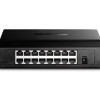 TP-LINK | Switch | TL-SF1016D | Desktop | 10/100 Mbps (RJ-45) portu skaits 16 | Barošanas veids: ārējs