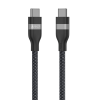 Anker USB-C to USB-C Cable Braided, 0.9m, 240W, Black | Anker USB-C Braided Cable, 0.9 m