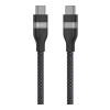 Anker USB-C to USB-C Cable Braided, 0.9m, 240W, Black | Anker USB-C Braided Cable, 0.9 m