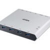 Aten | 2-portu 4K USB-C KVM dokstacijas slēdzis | US3311