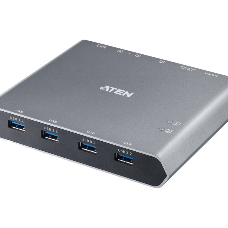 Aten | 2-portu 4K USB-C KVM dokstacijas slēdzis | US3311