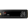 Samsung | 990 PRO with Heatsink | 4000 GB | SSD form factor M.2 2280 | Solid-state drive interface M.2 NVME | Read speed 7450 MB/s | Write speed 6900 MB/s