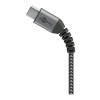 Goobay | USB-C to USB-A Textile Cable with Metal Plugs | 49296 | USB-C to USB-A