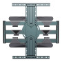 Gembird | Wall mount | WM-80STR-01 | Tilt, swivel, rotate | 40-80 " | Maximum weight (capacity) 50 kg | Black