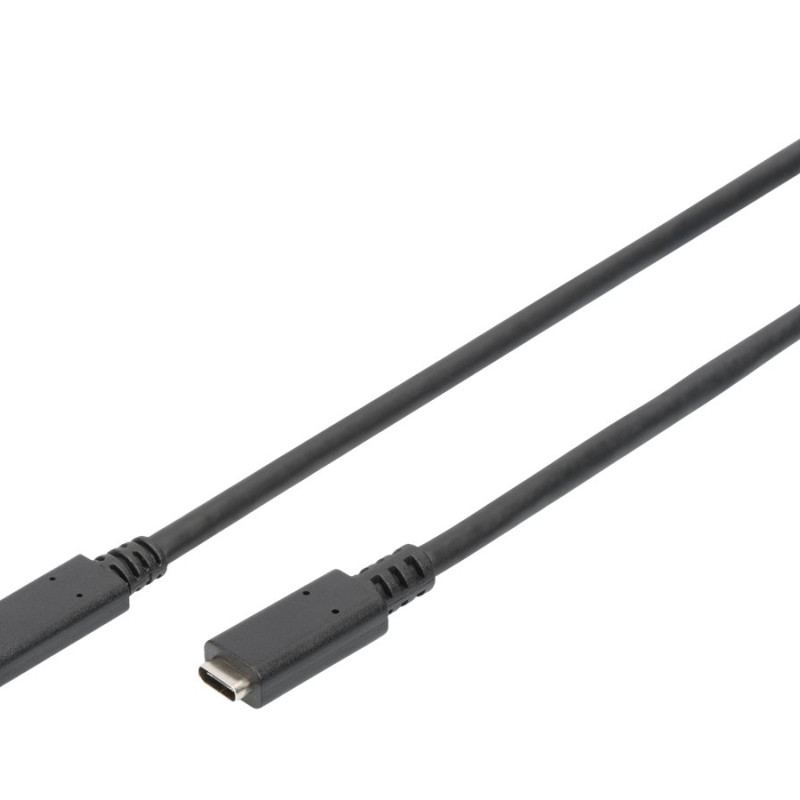 Digitus | USB Type-C Extension Cable | AK-300210-020-S | USB-C to USB-C USB Female 2.0 (Type C) | USB Male 2.0 (Type C)