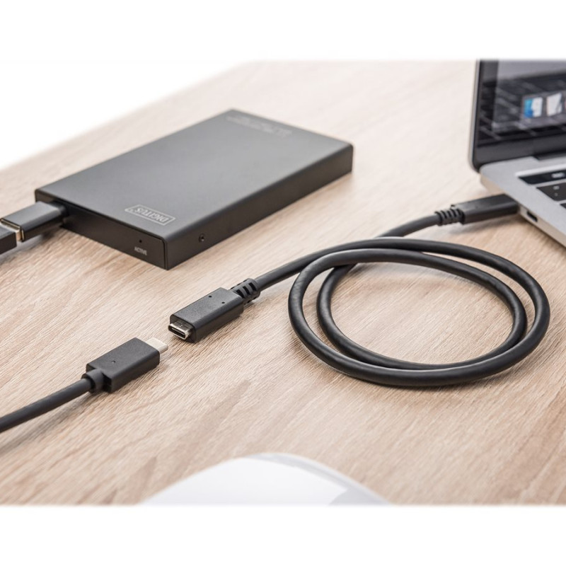 Digitus | USB Type-C Extension Cable | AK-300210-020-S | USB-C to USB-C USB Female 2.0 (Type C) | USB Male 2.0 (Type C)