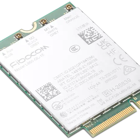 Lenovo | 5G Sub-6 GHz M.2 WWAN modulis | ThinkPad Fibocom FM350-GL