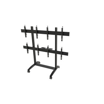 EDBAK VWTA2257-L Video Wall Trolley, modulārs 2x2, priekš 50–57