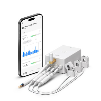 AEOTEC Home Energy Meter 8 - Trīs skavas 60A, Z-Wave