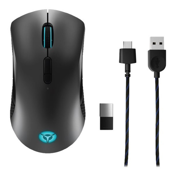 Lenovo | Spēļu pele | Legion M600 | Gaming Mouse | Bezvadu/vadu | Optiskā | Bluetooth, USB-C | Stingray | Jā