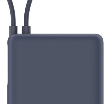 Xiaomi 33W portatīvais akumulators (integrēts kabelis) | 10000 mAh | USB-C | Ice Blue