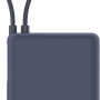 Xiaomi 33W portatīvais akumulators (integrēts kabelis) | 10000 mAh | USB-C | Ice Blue