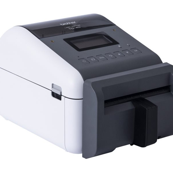 Brother TD-4555DNWBFC 4 collu galda bezlīmešu etiķešu printeris 300 DPI, USB-C/LAN/BT/Wi‑Fi | Brother