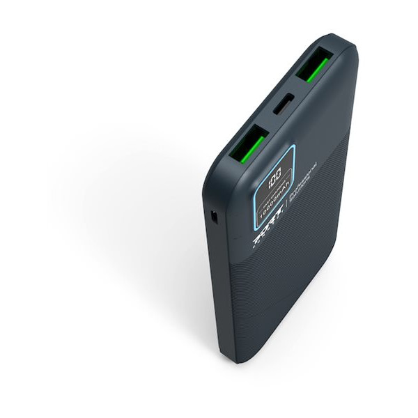 PORT CONNECT | Ārējā USB-C akumulators | 10000 mAh | Zils
