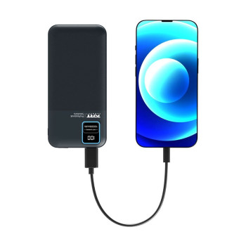 PORT CONNECT | Ārējā USB-C akumulators | 10000 mAh | Zils