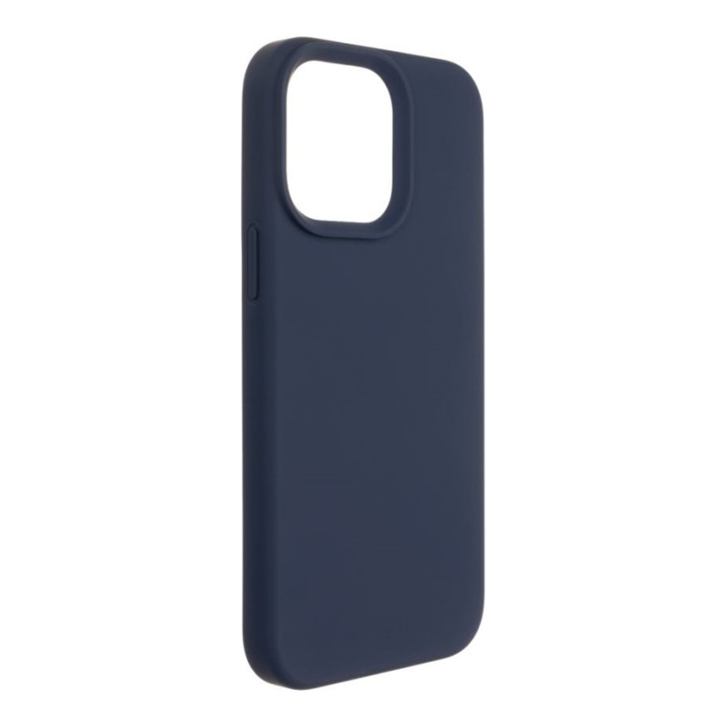 Fixed | MagFlow with MagSafe support | Back cover | Apple | iPhone 14 Pro Max | Liquid silicon | Blue