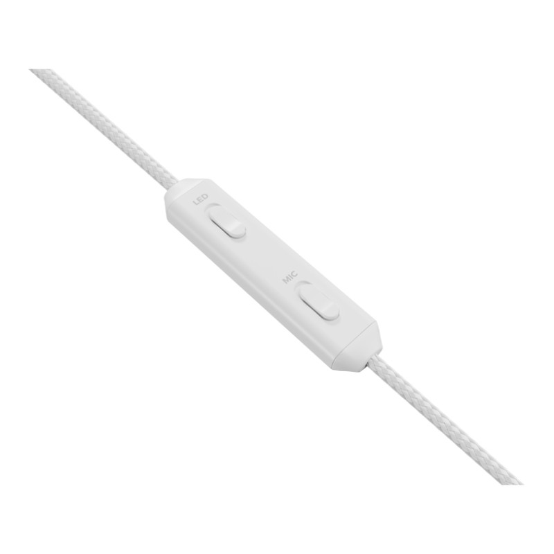 Genesis RGB spēļu austiņas | Neon 613 G2 | Vadu | Pār auss | Mikrofons | Balta