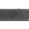 Natec Keyboard, Barracuda, US Layout, Slim | Natec | Keyboard | Barracuda | Standard | Wired | US | Black