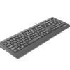 Natec Keyboard, Barracuda, US Layout, Slim | Natec | Keyboard | Barracuda | Standard | Wired | US | Black