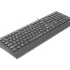 Natec Keyboard, Barracuda, US Layout, Slim | Natec | Keyboard | Barracuda | Standard | Wired | US | Black
