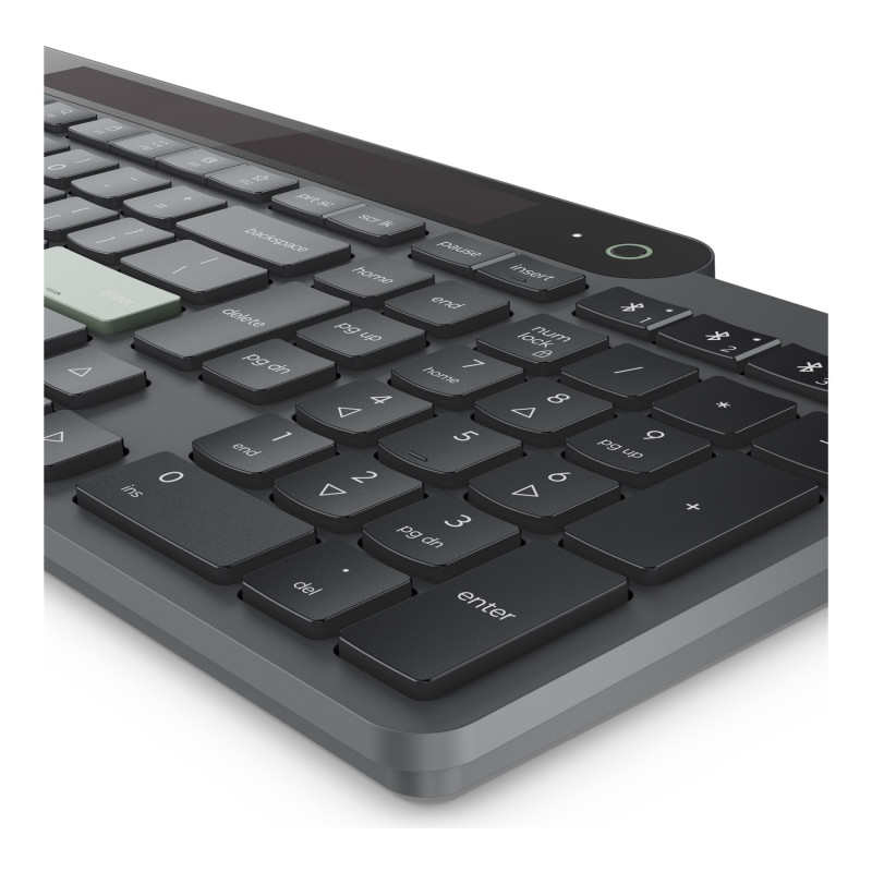 Lenovo Self-Charging Bluetooth Keyboard | Keyboard | Bluetooth | US Euro | Black