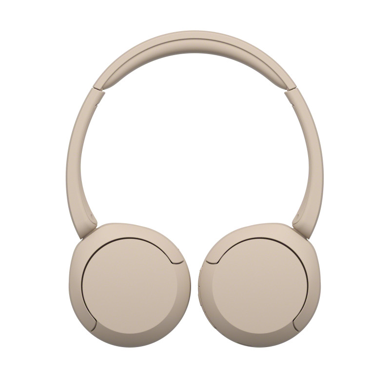 Sony | Wireless Headphones | WH-CH520 | Wireless | On-Ear | Microphone | Beige | Noise canceling | Wireless