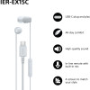 Sony Earbuds | IER‑EX15C | Wired | In-ear | Microphone | White